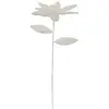 Image de Branche De Noël Poinsettia En Fourrure H. 65 Cm - Feeric Lights & Christmas