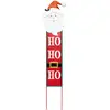 Image de Pancarte En Métal Père Noël Ho Ho Ho H. 91 Cm - Feeric Lights & Christmas