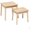 Image de Lot de 2 tables gigognes Abana bois clair - 5 five simply smart