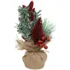 Image de Composition Sapin Pailletté H24cm - Atmosphera Créateur D'intérieur