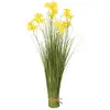 Image de Fagot De Fleurs Artificiellesludo H80cm - Jaune - Atmosphera