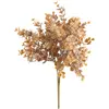 Image de Bouquet Eucalyptus Artificiels James H30cm - Marron - Atmosphera