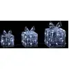 Image de Forme Acrylique Cadeau 3d Lumineuse 70 Led Clignotantes H.23cm Extérieur - Feeric Lights & Christmas