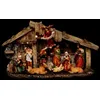 Image de Crèche de Noël Lumineuse 11 Santons 31cm Multicolore
