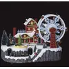 Image de Village Lumineux Roue Du Père Noël 51 Led L.41cm - Atmosphera