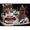 Image de Village de Noël moulin animé/musical 15 LED + transfo Atmosphera createur dinterieur
