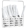 Image de Ménagère 24 Pièces Avec Rack "géo" 24cm Blanc