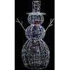 Image de Forme Acrylique Bonhomme De Neige 3d Lumineuse 200 Led H.120cm Extérieur - Feeric Lights & Christmas