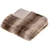 Image de Plaid Grizzli Fausse Fourrure Beige 120x160cm - Atmosphera