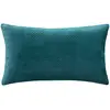 Image de Coussin Dolce Velours Bleu Canard 38x58cm - Atmosphera