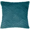 Image de Coussin Nils Effet Fourrure Bleu Canard 45x45cm - Atmosphera