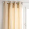 Image de Rideau Géom Motifs Jacquard Beige 140x260cm - Atmosphera