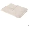 Image de Jeté de lit Inca coton tufté blanc ivoire 130x180cm - Atmosphera Créateur dintérieur