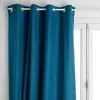 Image de Rideau Occultant Lua Bleu Canard 140x260cm - Atmosphera