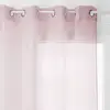 Image de Voilage Moly Rose Clair 135x240cm - Atmosphera