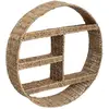 Image de Étagère Murale Ronde Fibre Naturelle D58cm - Atmosphera