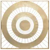Image de Déco murale Louise métal doré 90x90cm - Atmosphera Créateur dintérieur