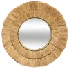 Image de Miroir Safari raphia D57cm - Atmosphera Créateur dintérieur
