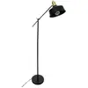 Image de Lampadaire Arc Flower Métal Noir H155cm - Atmosphera
