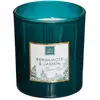 Image de Bougie Parfumée Maël 190g Pot Verre Bergamote Et Jasmin - Atmosphera