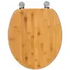 Image de Abattant wc bambou BAMBOU
