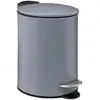 Image de Poubelle Métal Soft Close 3l Colorama Gris - 5five