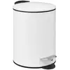 Image de Poubelle Métal Soft Close 3l Colorama Blanc - 5five