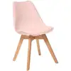 Image de Chaise Baya Pieds Hêtre Rose - Atmosphera