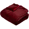 Image de Plaid Effet Fourrure Rouge 125x150cm - Feeric Lights & Christmas