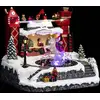 Image de Village Lumineux Fontaine Atelier Du Père Noël 12 Led L.25cm - Feeric Lights & Christmas