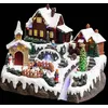 Image de Village de Noël lac gelé animé/musical 28 LED + transfo Feeric lights & christmas