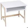 Image de Bureau enfant blanc L58cm - Atmosphera Créateur dintérieur