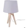 Image de Lampe trépied H.30cm bois gris - Atmosphera Créateur dintérieur