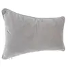 Image de Coussin Lilou Coton Gris Souris 30x50cm - Atmosphera