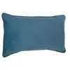 Image de Coussin LILOU coton bleu 30x50cm - Atmosphera Créateur dintérieur