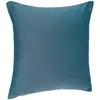 Image de Coussin Anjali Déhoussable En Coton Bleu Canard 38x38cm - Atmosphera