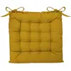 Image de Galette De Chaise Jaune 38x38cm - Atmosphera