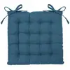 Image de Galette De Chaise Anjali Bleu 38x38cm - Atmosphera
