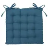 Image de Galette de chaise Anjali bleu 38x38cm - Atmosphera Créateur dintérieur