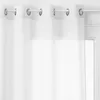Image de Voilage Georgette blanc 140x240cm