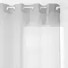 Image de Voilage "moly" Gris 135x240cm - Atmosphera Créateur D'intérieur