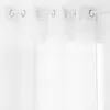 Image de Voilage Moly blanc 135x240cm - Atmosphera Créateur dintérieur