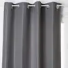 Image de Rideau Occultant Elena Gris Ardoise 140x260cm - Atmosphera