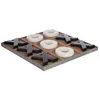 Image de Jeu de morpion Issac 35x35cm bois - Atmosphera Créateur dintérieur