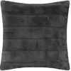 Image de Coussin Manoir Fausse Fourrure Gris Ardoise 45x45cm - Atmosphera