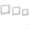 Image de 3 petites étagères murales Fixy cube blanc - 5five