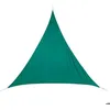 Image de Voile dombrage triangulaire Curacao émeraude 5x5x5m en polyester - Hespéride