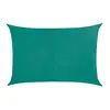 Image de Voile D'ombrage Rectangulaire Curacao Émeraude 3x2m En Polyester - Hespéride