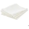 Image de Lot de 4 serviettes de table Jane blanc 40x40cm - Atmosphera Créateur dintérieur