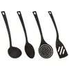 Image de Lot De 4 Ustensiles De Cuisine "nylon" 31cm Noir